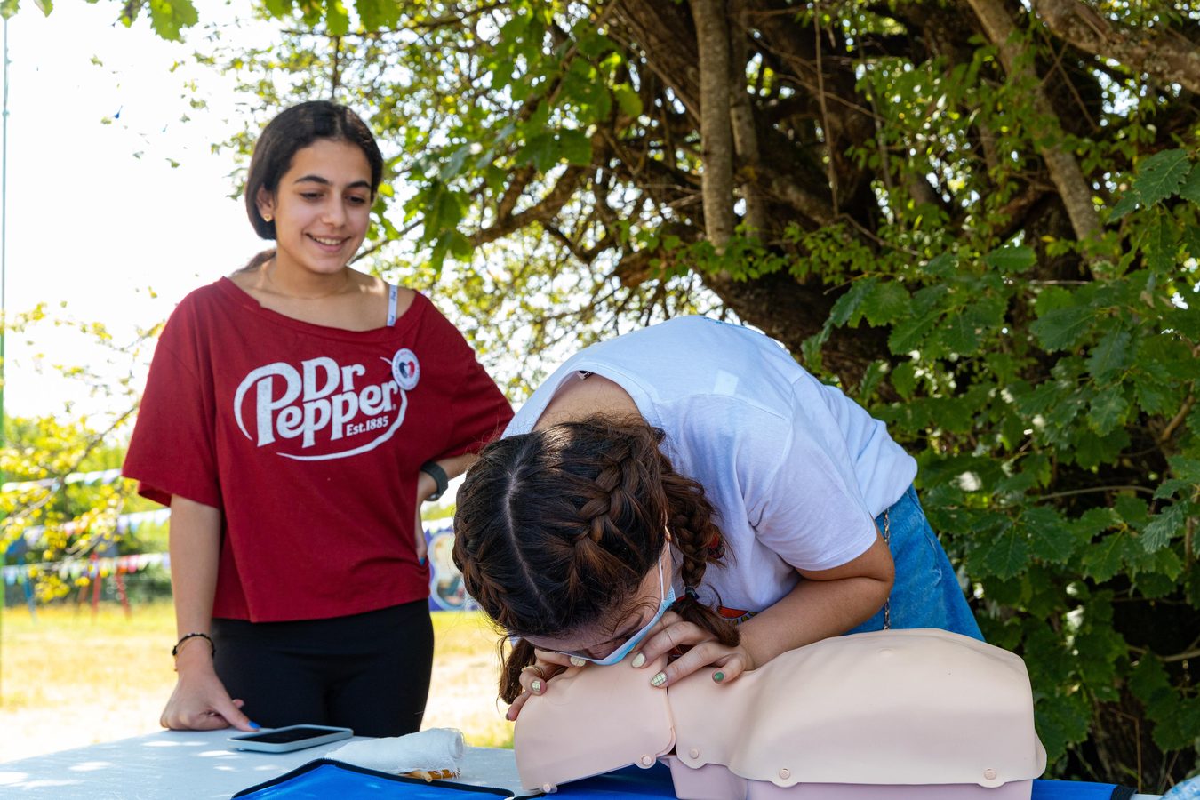 CPR training