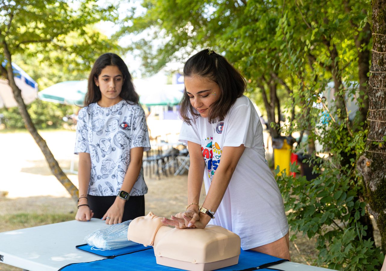 CPR training