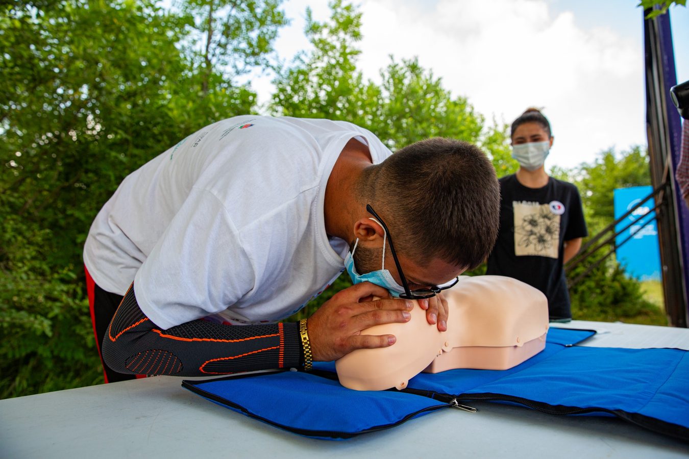 CPR training