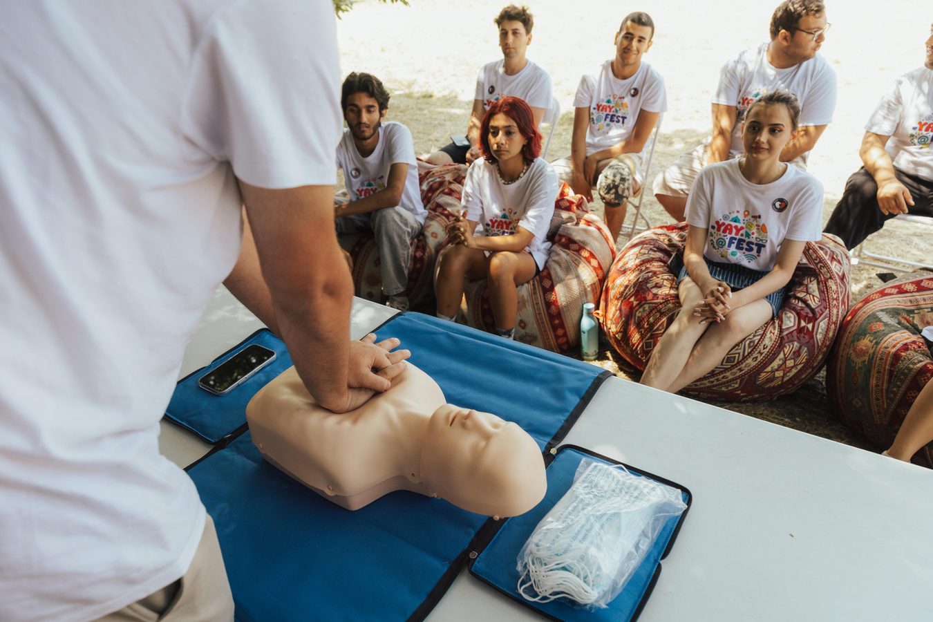 CPR training